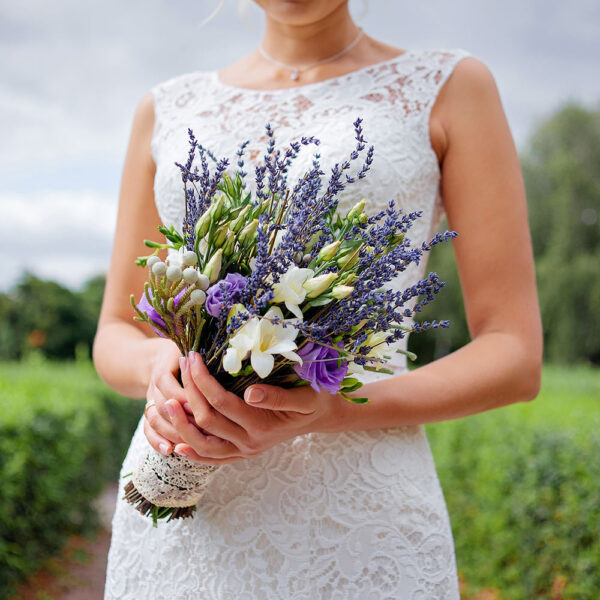 Bouquet mix con lavanda-0